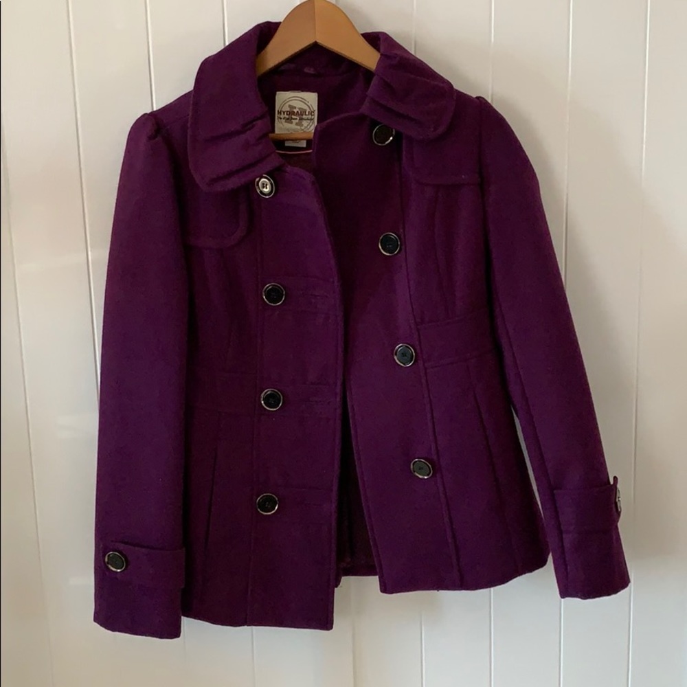 Purple coat
